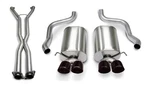 Corsa Performance 14169CB6BLK Sport Cat Back Exhaust System Fits 06 08 New. Price: $2643.88.
