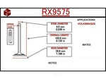 Engine Exhaust Valve-dohc, Code: Aha Itm RX9575 New. Price: $39.99.
