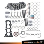 For Hyundai Kia G4FJ 1.6L Engine Overhaul Piston Gasket Kit W/ Crankshaft & Rods New. Price: $156.27.