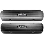 1962-79 Pontiac Classic; Aluminum Finned Valve Covers; Black Powder Coated New. Price: $375.99.