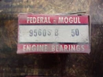 Federal Mogul Engine Bearing 9560 SB50 #9561 New. Price: $9.95.