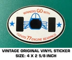 Clevite 77 Engine Bearings Vintage Original Vinyl Decal Sticker - Performance Used. Price: $7.28.