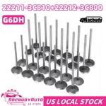 24PCS Intake & Exhaust Valve G6DH Kit For Hyundai Santa Kia Sorento Engine 3.3L New. Price: $45.98.