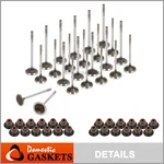 Intake Exhaust Valves W/ Seals Fit Ford Mercury Lincoln 4.6L 5.4L Sohc 3-VALVE New. Price: $109.28.