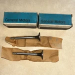 Nos 1969-95 Chevrolet 6, 8 Cylinder Exhaust Valves (2) Gm Part #340226 New. Price: $35.00.