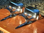 New Nos Nib Vintage Unity Defender Auto-lite 2701 Side View Mirrors Near Perfect Used. Price: $1100.00.