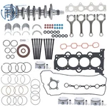 1.6L Engine W/crankshaft&rods Overhaul Piston Gasket Kit For Hyundai Kia G4FJ. Price: $153.97.