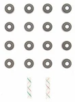 Fel-pro SS70795-1 Engine Valve Stem Oil Seal Set For 05-12 Hyundai 1.5L 1.6L New. Price: $16.16.