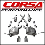 Corsa Sport 2.5" Cat-back Exhaust System Fits 2011-2021 Jeep Grand Cherokee 5.7L New. Price: $2299.99.