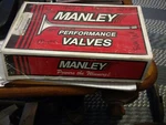 Manley 11845-8 Ss Severe Duty Ex Valves W/ Degree Seat Angle + .100 Like New Used. Price: $89.95.