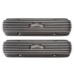 Edelbrock 41303 Engine Valve Cover Set New. Price: $401.76.