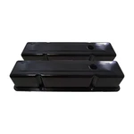 Black Steel 1958-86 Chevy Sb 283 305 327 350 400 Smooth Valve Covers Tall New. Price: $72.12.