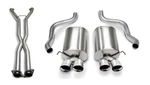 Corsa 14169CB4 Axle-back Sport Exhaust Rsc Tech Aggressive Sound No Drone Fits New. Price: $2427.25.