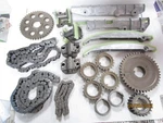 Engine Timing Set-stock Melling 3-387SGF (missing 1 Chain) New. Price: $399.99.
