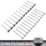 11347553772 12X Intake & Exhaust Valve Kit Fit For Bmw 125I 328I 528I X5 Z4 New. Price: $32.65.