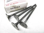 (4) New Oem 0K30E12121 Engine Exhaust Valves For 2001-2003 Kia Rio. Price: $17.99.