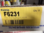 Ferrea Intake Valve Set F6231-8; Competition .3135 X 4.9 2.02 For Chevy LS1 New. Price: $189.99.