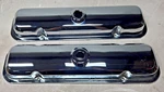 1964-1981 Pontiac 301CI-455CI Chrome Valve Covers Used. Price: $165.00.