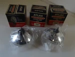 Mopar Ford 1966 1973 Atlas 4001 Wide Flute High Beam Head Lamps Lot Of 5 New. Price: $62.39.