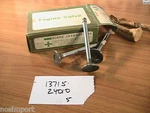 Toyota Corolla 1100 3K Exhaust Valve 2-GROOVE 13715-24010/11/20 1969-1973 New. Price: $6.00.
