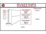 Engine Intake Valve Itm RV9227HP3 New. Price: $37.77.