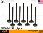 Oem 8PCS Exhaust Valves For 2001-2005 Kia Rio 0K30E-12121 New. Price: $28.42.