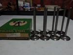Trw V2198 Intake Valves 1956 Packard 5640, Hudson 35680, Nash OEM6480390 New. Price: $112.00.