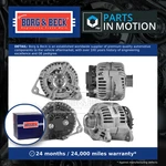 Alternator Fits Porsche Boxster 986 2.5 M96.20 B&b 99660301200 Quality New. Price: $409.49.