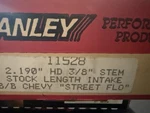 Manley Valves Intake Stainless 2.190 Dia .371 Stem 5.218 Length SETOF8 115288 New. Price: $180.00.