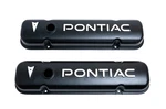 1955-1981 Pontiac 326-455 V8 Aluminum Valve Covers Black Made Usa Pair New. Price: $398.95.