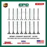 Intake & Exhaust Valves -16 Pcs For Land Rover Jaguar Xe Xf 204DTA 204DTD 2.0L New. Price: $188.49.