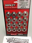 Manley 23650-16 Titanium Double Spring Retaners +.100" Height Degree Set / New. Price: $294.30.