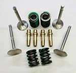 Triumph Cylinder Head Rebuild Kit 650-750 1964-1979 Valves Guides .004 Oversized New. Price: $199.95.