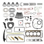 Engine Rebuild Overhaul Pistons Bearings Valves Set For Audi Vw 1.8TFSI 23MM New. Price: $219.99.