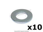 8 X 17 2 Mm Zinc Plated Steel Flat Washer Set Of 10 Auveco +warranty New. Price: $14.95.