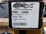 Pac Double Valve Springs, Titanium Retainers & Locks - New. Price: $610.00.