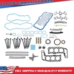 For Dodge Ram 1500 Jeep Liberty 2002-2005 Timing Chain Kit Head Gasket Bolt Set New. Price: $133.01.