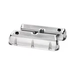 Billet Specialties Valve Covers Tall Aluminum Polished Ball-milled Ford Sb Pair New. Price: $246.13.