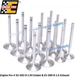 Engine Pro Sb Chevy Stainless Steel Intake & Exhaust Valves 1.94 1.5 4.910 New. Price: $123.04.