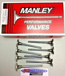 Manley 10077-8 1.5" Small Block Chevy Stainless Valve Budget Replacement Set New. Price: $84.90.