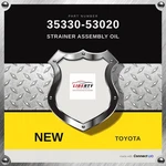 Genuine 2023-2025 Toyota Crown Strainer Assembly Oil 35330-53020 New. Price: $37.00.