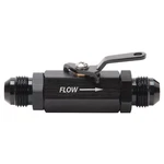 Russell 650643 Shutoff Valve -8AN Male Can Be Used For Fuel Water Black Finis New. Price: $43.21.