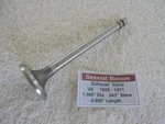 General Motors 1955 - 1971 V8 Exhaust Valve Nors New. Price: $14.00.
