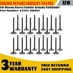 Engine Intake Exhaust Valves Set Fits Nissan Xterra Frontier Armada Pathfinder New. Price: $12.49.