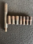 Rare Vintage National Valve Guide Driver Set Jaxon Michigan With Bits Used. Price: $75.00.