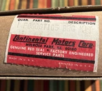 Continental Motors Corporation Bearing Kit FO6OOT105 Genuine Red Seal Cmc-nos New. Price: $19.99.