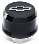 Proform 141-849 Slant-edge Aluminum Chevy Bowtie Push-in Air Breather Cap New. Price: $41.95.