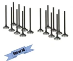 Supertech Black Nitride Exhaust / Intake Valve Set Fits Honda B17A B16A New. Price: $362.88.