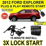 2012 Ford Explorer Remote Start Plug And Play Easy Install Diy 3X Lock FO1 New. Price: $189.91.