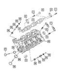 Genuine Mopar Exhaust Valve 53021571AA New. Price: $33.43.